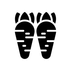carrot glyph icon