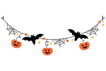 halloween garland festive © Gstudio