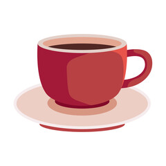 coffee cup in saucer