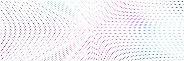 abstract color circular halftone pattern background