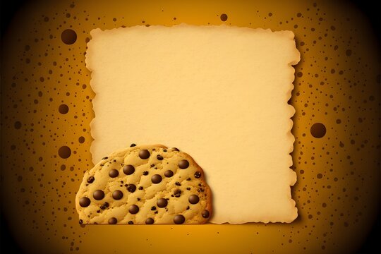 Cookie Blank Menu Background 