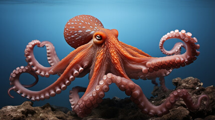 octopus photo illustration, generative ai