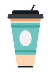 reusable coffee cup illustration