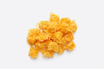 Thai crispy flossy sweet Eggs floss (Foi Thong Krob)