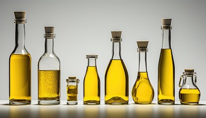 bottles of oil