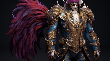 Venice Carnival festival 3th to 13th February Generative AI