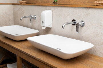 Modern bathroom sink