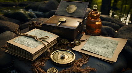 Compass & Maps a imaganery adventure, adventure times