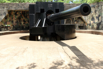 old cannon in the fortress