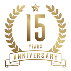 15 years anniversary celebration

