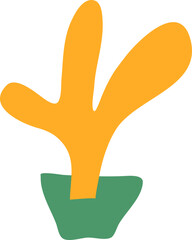 Obraz premium organic abstract shape