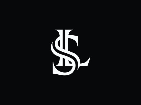 Creative LS, SL, initial monogram elegant vector logo template