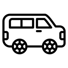 Vector Design Van Icon Style