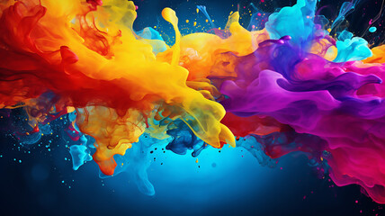 Colorful Splash Background