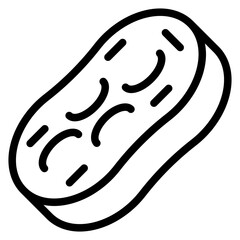 Vector Design Sponge Icon Style