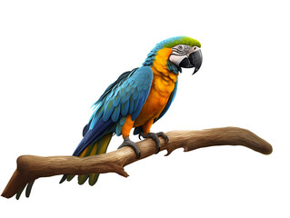 blue and yellow macaw ara ararauna