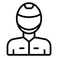 Vector Design Rider Icon Style