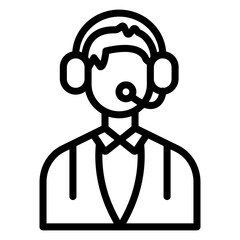 Vector Design Customer Service Icon Style