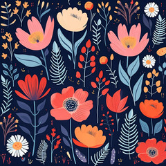 Elegant Floral Pattern Design