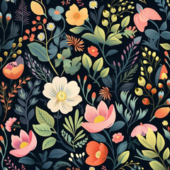 Elegant Floral Pattern Design