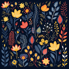 Elegant Floral Pattern Design