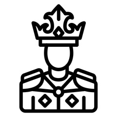 Vector Design King Icon Style