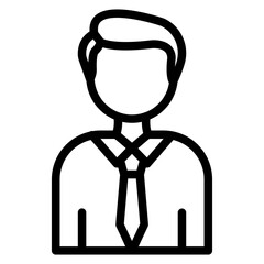 Vector Design Employee Icon Style