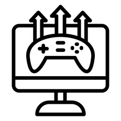 Vector Design Game Publishing Icon Style
