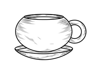 coffee cup draw menu