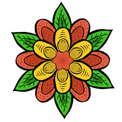 illustration of a flower