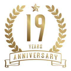 19 years anniversary celebration


