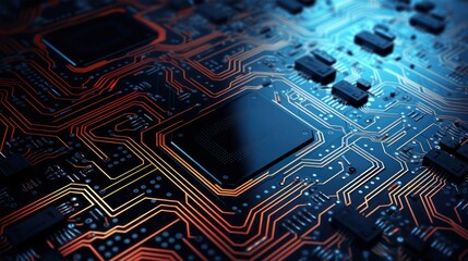 circuit board background