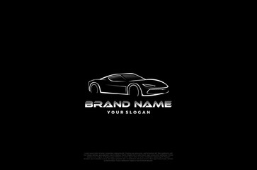 Automotive industry business logo Car Garage. Concept vetor Design template
