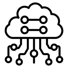 Internet of Things Icon Style