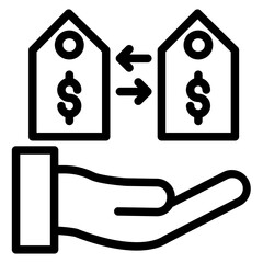 Compare Prices Icon Style