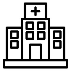 Obraz premium Doctor Office Icon Style