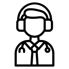 Pharmacy Support Icon Style