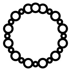 Beads Icon Style
