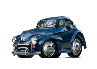 the phenomenal blue bee car