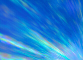 青空に走る虹色の風