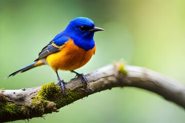 lilac breasted roller in the wild