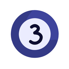 Belgian Billiards Ball Cartoon 