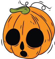 Spooky Halloween Pumpkin