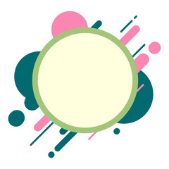 Abstract Circle Frame