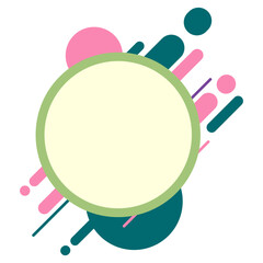 Abstract Circle Frame