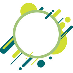 Abstract Circle Frame