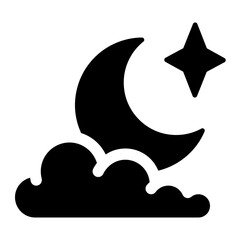 Crescent Moon Icon