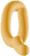 Letter illustration. Hand drawn picture