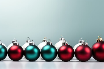 illustration of a christmas holiday themed invitation card pattern background. generative ai