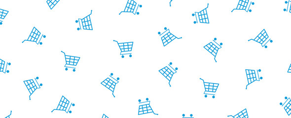 shopping cart texture on white background - obrazy, fototapety, plakaty